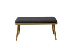 Entrebenk|Benk-Valsot Sittebenk 33 cm Eik,Antracit