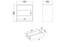 Tvilum Varun Kommode 80 cm