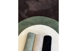 KM Home Moderne Tepper-Vaskbart teppe Soft Sjokolade