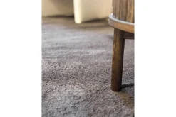 KM Home Moderne Tepper-Vaskbart teppe Soft Sjokolade
