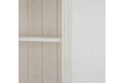 Loft24 Tv-Møbelsett-Veggenhet Anita Hvit,Mellomfarget tre