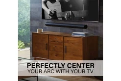 Gulv, Vegg & Tak-Veggfeste Sanus for Sonos Arc Soundbar Svart