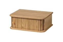 WOOOD Vegghengt nattbord Jena