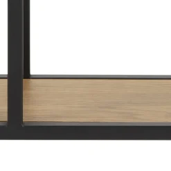 Vegghylle-Vegghylle HOME4YOU Seaford 77x20x77 cm Natur naturlig / vill eik-look