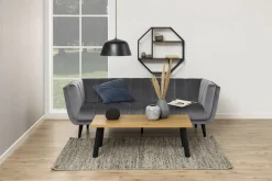 Vegghylle-Vegghylle HOME4YOU Seaford 77x20x77 cm Natur naturlig / vill eik-look