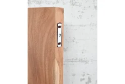 Wohnling Vegghylle-Vegghylle trekant, heltre, flytende hylle, landlig stil 120 cm Lyse brun