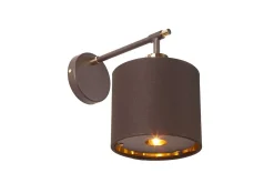 Soveromslampe-Vegglampe Elstead Lighting Balanse Brun,Messing