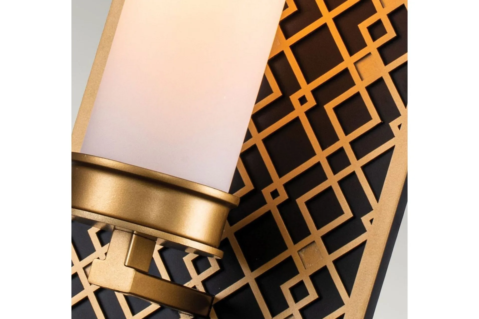 Baderomslampe Vegg-Vegglampe Elstead Lighting Ziggy Gull,Svart