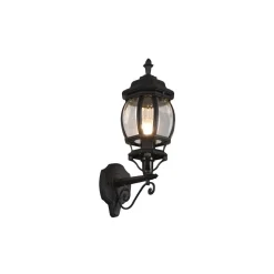 Trio Lighting Entré|Fasadebelysning-Vegglampe Elvo Mattsvart