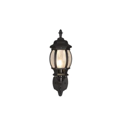 Trio Lighting Entré|Fasadebelysning-Vegglampe Elvo Mattsvart