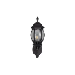 Trio Lighting Entré|Fasadebelysning-Vegglampe Elvo Mattsvart
