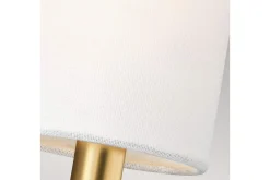 Nattbordslampe-Vegglampe Feiss Brianna 289x359x165 mm Messing