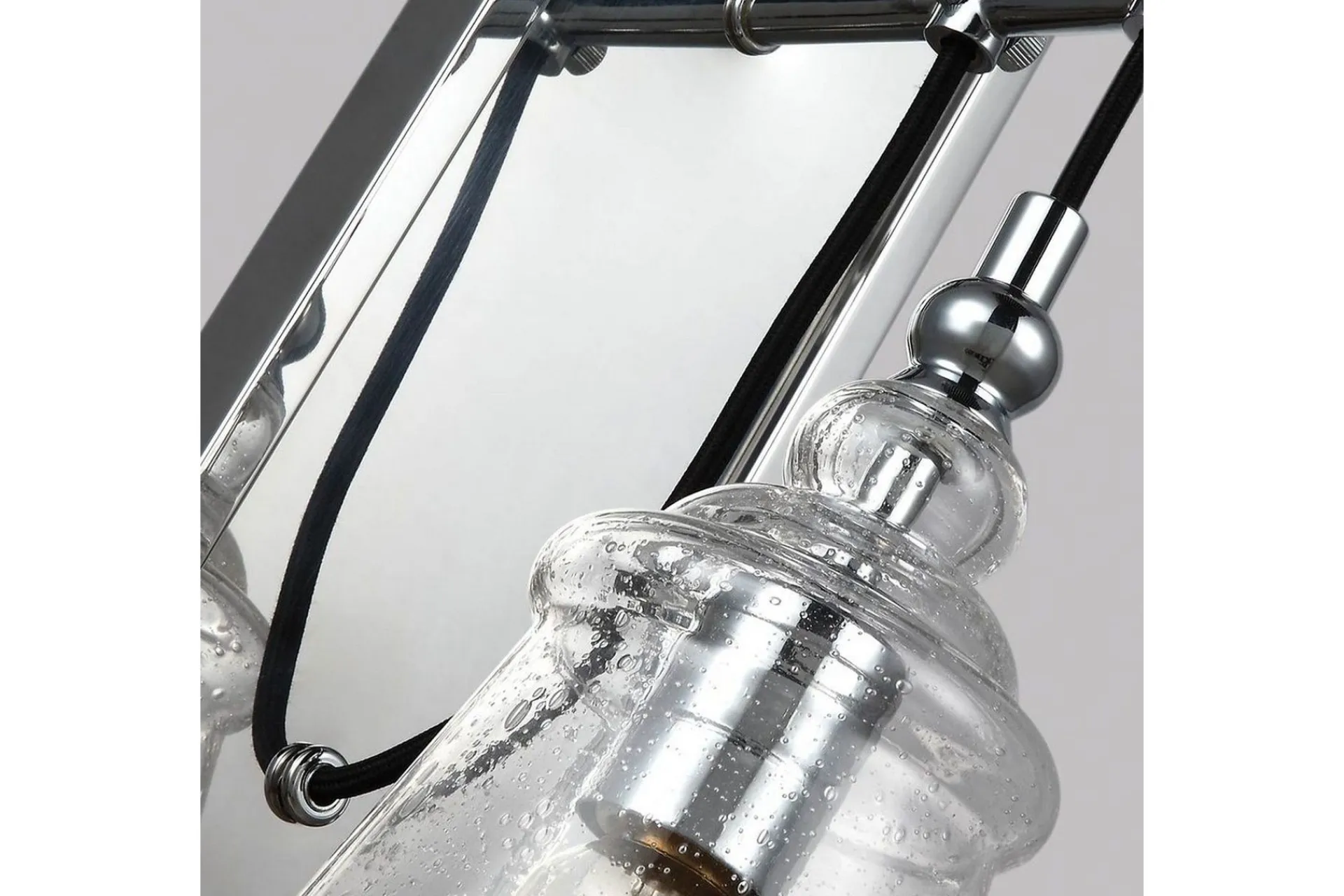 Nattbordslampe-Vegglampe Feiss Loras Krom