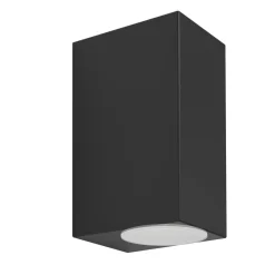 Entré|Fasadebelysning-Vegglampe Jabaga med 2 lamper Svart