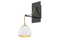 Nattbordslampe-Vegglampe Lisa McDennon by Hinkley Nula Cremehvit,Gull