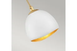 Nattbordslampe-Vegglampe Lisa McDennon by Hinkley Nula Cremehvit,Gull