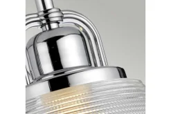 Baderomslampe Vegg-Vegglampe Quoizel Dublin Krom