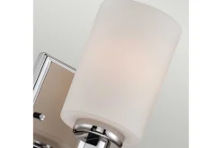 Baderomslampe Vegg-Vegglampe Quoizel Taylor 114x195x137 mm Sølv