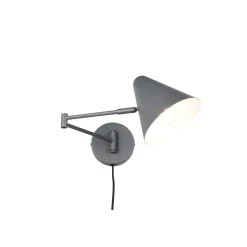 Trio Lighting Elektrisk Materiell & Energi|Nattbordslampe-Vegglampe TRIO Cosima Antracit