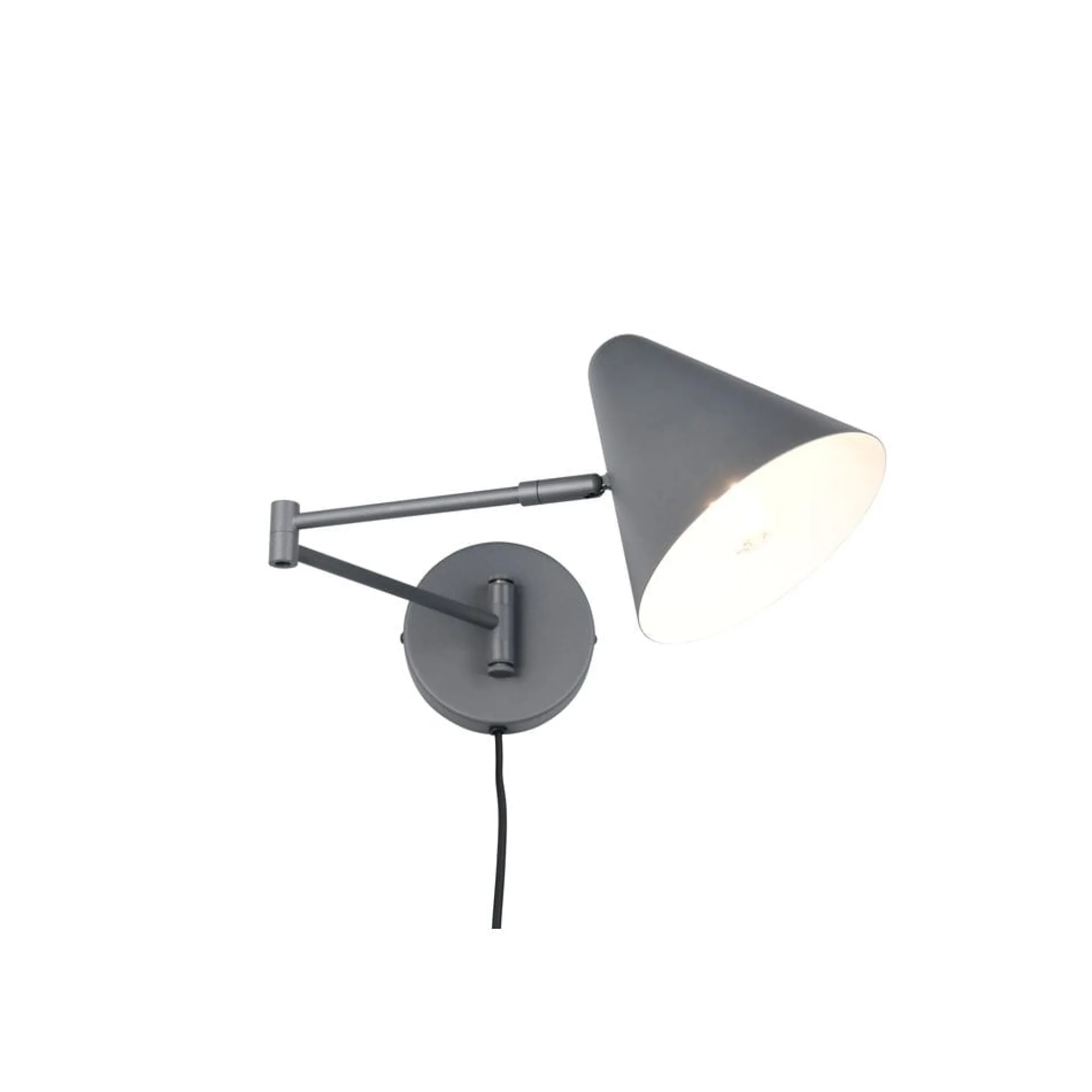 Trio Lighting Elektrisk Materiell & Energi|Nattbordslampe-Vegglampe TRIO Cosima Antracit