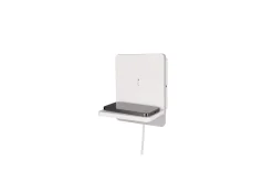 Trio Lighting Nattbordslampe-Vegglampe TRIO Fairfield Matt hvit Cremehvit