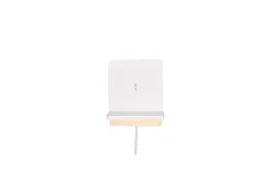 Trio Lighting Nattbordslampe-Vegglampe TRIO Fairfield Matt hvit Cremehvit