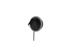 Trio Lighting Nattbordslampe-Vegglampe TRIO Jordan Matt svart Antracit
