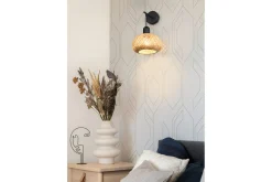 Trio Lighting Nattbordslampe-Vegglampe TRIO Leonie Svart