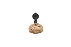 Trio Lighting Nattbordslampe-Vegglampe TRIO Leonie Svart