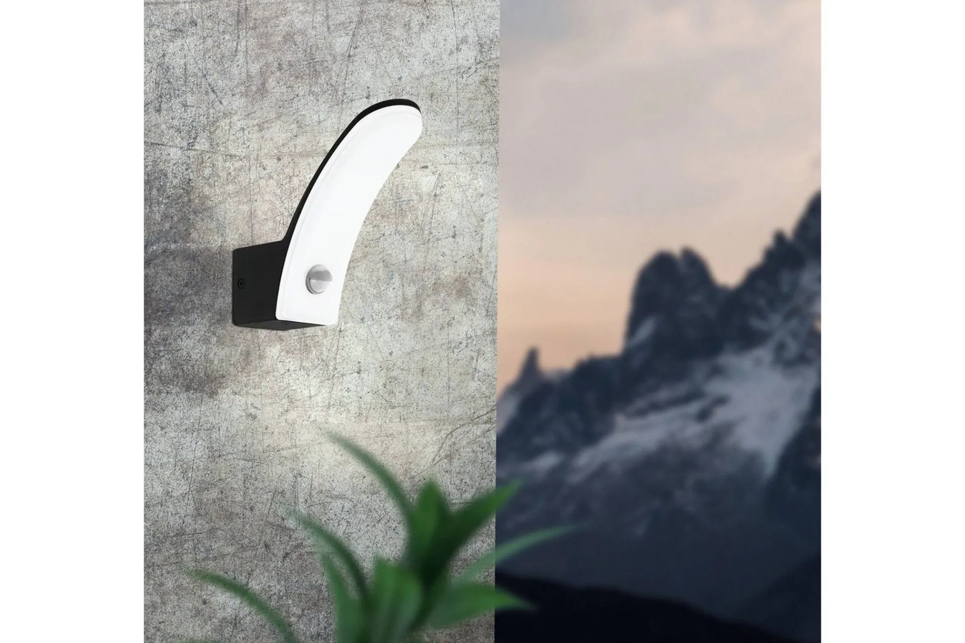 Eglo Vegglampe Utebelysning Fiumicino med Sensor