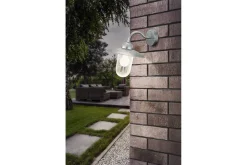 Eglo Entré|Fasadebelysning-Vegglampe utendørsbelysning Milton sink Grey
