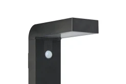 Eglo Solcelle Utelys & Solcellelamper-Vegglampe utendørsbelysning Baracconi med sensor Svart