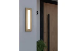 Eglo Veranda & Terrasse|Utelampe-Vegglampe Utendørsbelysning Bitetto Hvit,Brun