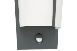 Eglo Entré|Fasadebelysning-Vegglampe Utendørs Breganzo 1 Antracit,Hvit