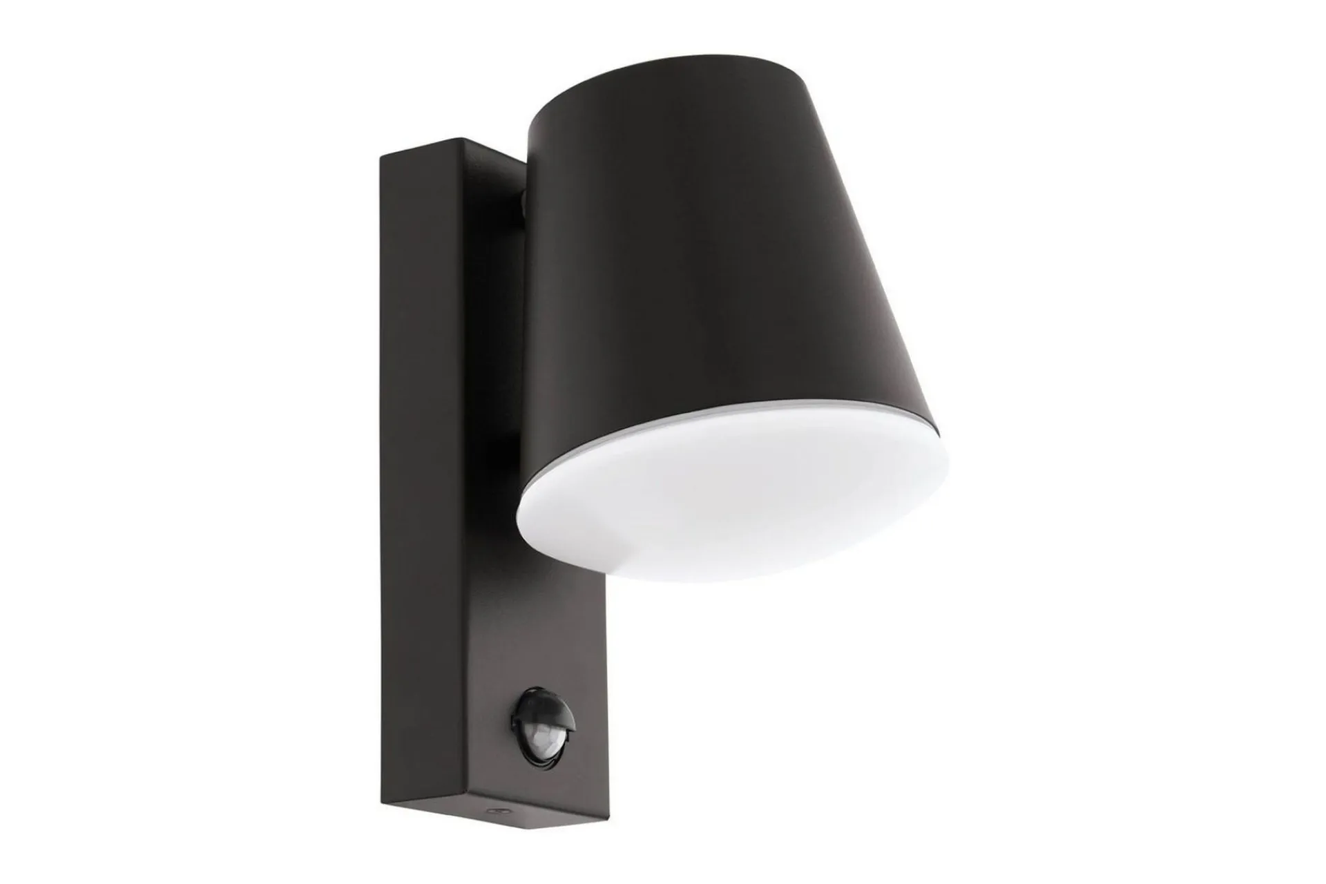 Eglo Entré|Fasadebelysning-Vegglampe Utendørs Caldiero med Sensor Antracit,Hvit