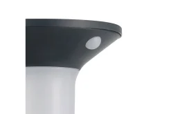 Eglo Solcelle Utelys & Solcellelamper-Vegglampe Utendørs Corbezzola med Sensor Antracit,Hvit