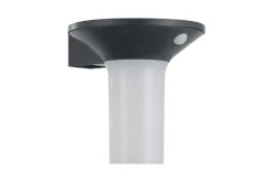 Eglo Solcelle Utelys & Solcellelamper-Vegglampe Utendørs Corbezzola med Sensor Antracit,Hvit