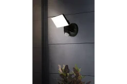 Eglo Veggstrålekaster Utendørs Pagino med Sensor