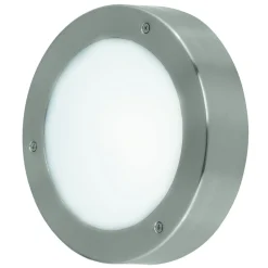 Utelampe-Vegg-/Taklampe Vento Rustfritt stål