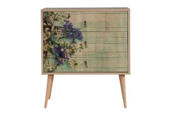 Entrekommode|Kommode-Vellavie Kommode Kirsebærblomst Grønn / brun