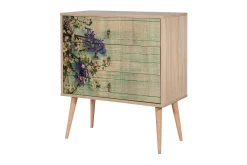 Entrekommode|Kommode-Vellavie Kommode Kirsebærblomst Grønn / brun