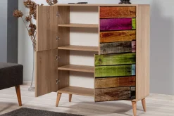 Skap-Vellavie Skap 95 cm Regnbuepanel Flerfärgad