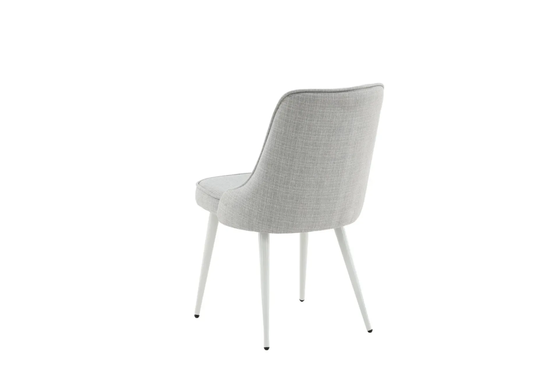 Venture Home Spisestoler & Kjøkkenstoler-Velvet Deluxe Spisestol Grå/Hvit