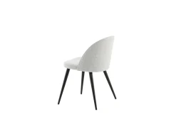 Venture Home Spisestoler & Kjøkkenstoler-Velvet Spisestol Svart,Grey