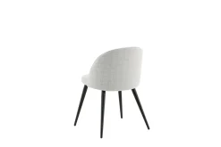 Venture Home Spisestoler & Kjøkkenstoler-Velvet Spisestol Svart,Grey