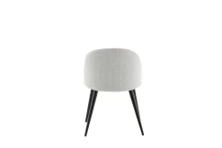 Venture Home Spisestoler & Kjøkkenstoler-Velvet Spisestol Svart,Grey