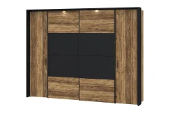 Garderober & Garderobesystem-Vergina Garderobe 62x280 cm Brun/Svart