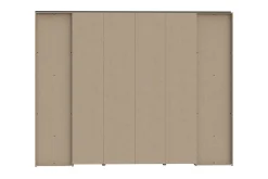 Garderober & Garderobesystem-Vergina Garderobe 62x280 cm Brun/Svart