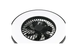 Trio Lighting Taklampe|Stuelampe-Vifte TRIO Halmstad Svart