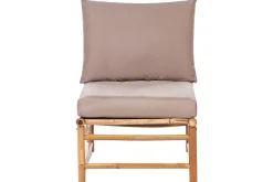 Utelenestoler|Loungestol Ute-Villa Castelli Utelenestol Lysebrun/Beige